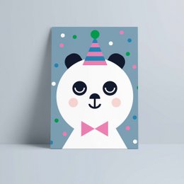 Postkort // Party Panda