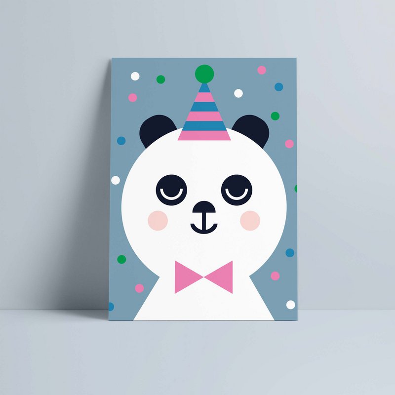 Postkort // Party Panda