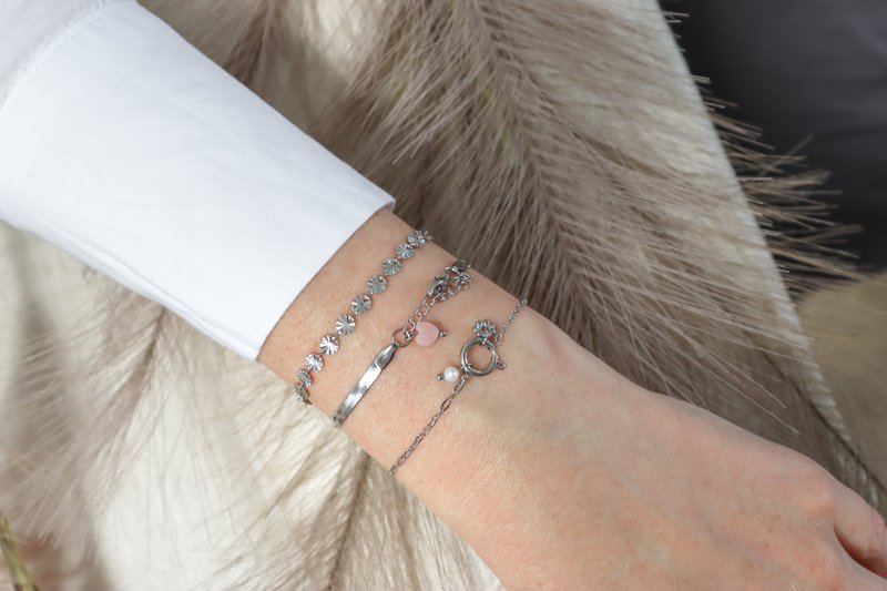 Rustfrit stål Musthave Armbånd - Sølv
