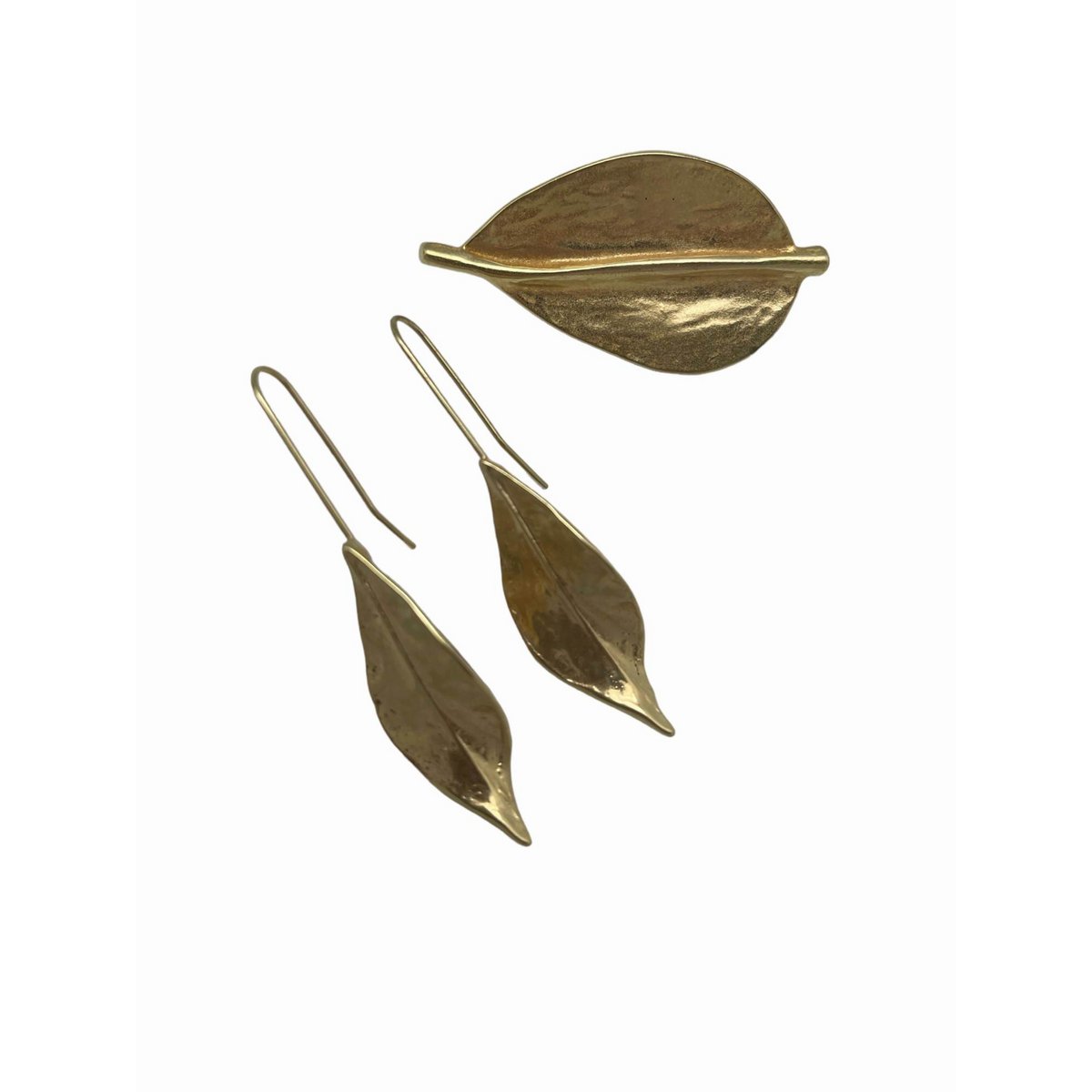 Boche- en bladhellingen met goud -plated haak