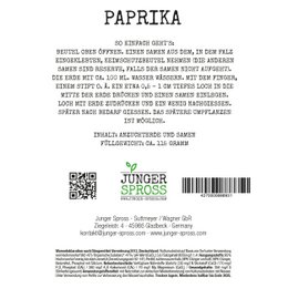 Todos regalan flores (paprika)