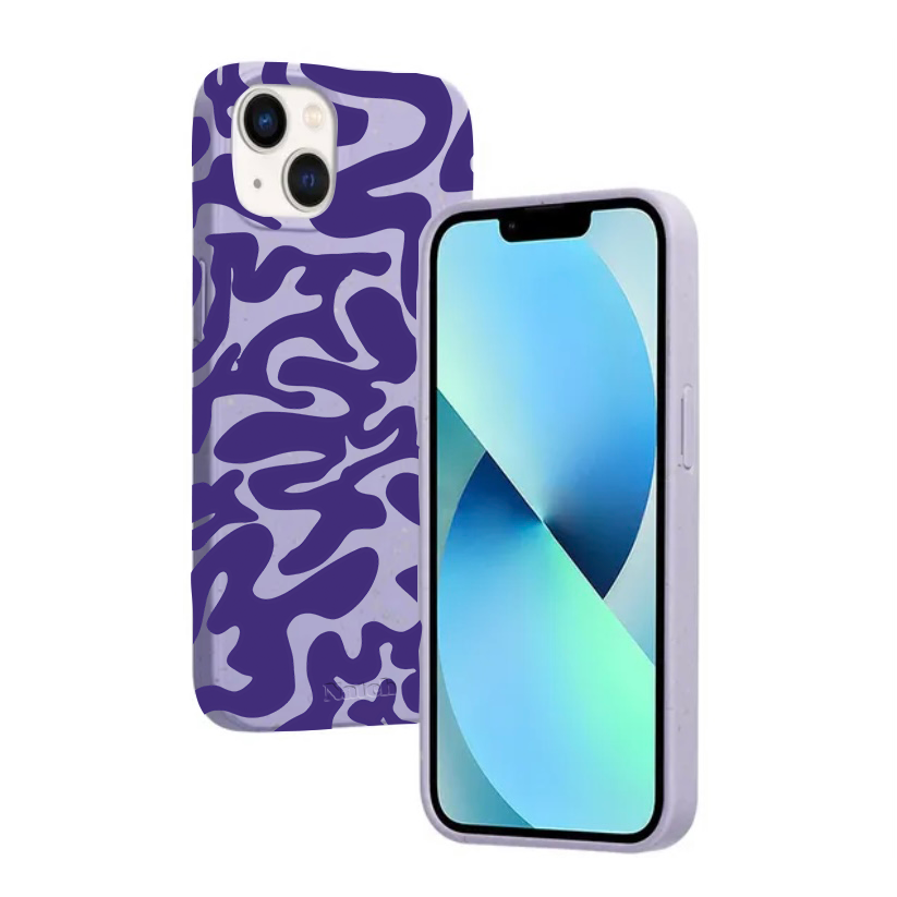 Funda ecológica para iPhone 13 Lavender Vibes