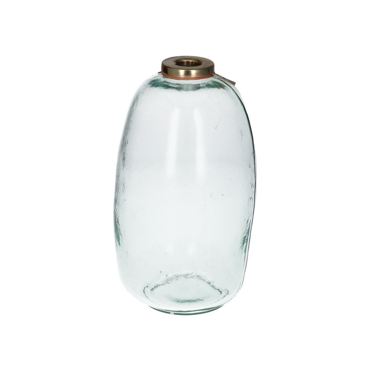 Vase/ lysestage Høj genanvendt glas Happy Booby