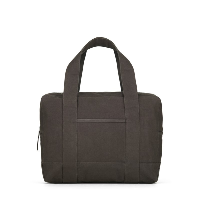 Borsa porta computer Classic Grigio marrone