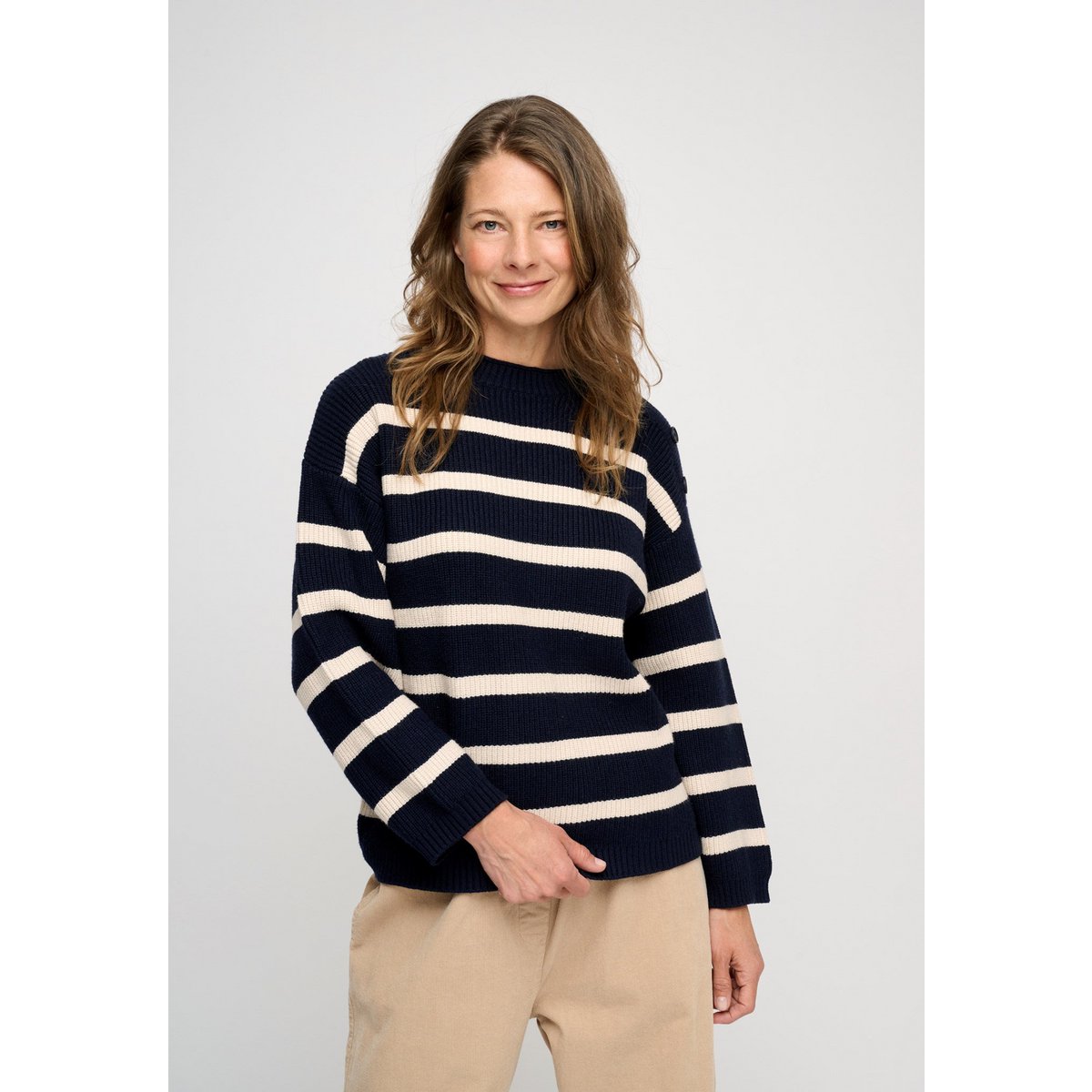 shade knit stripe