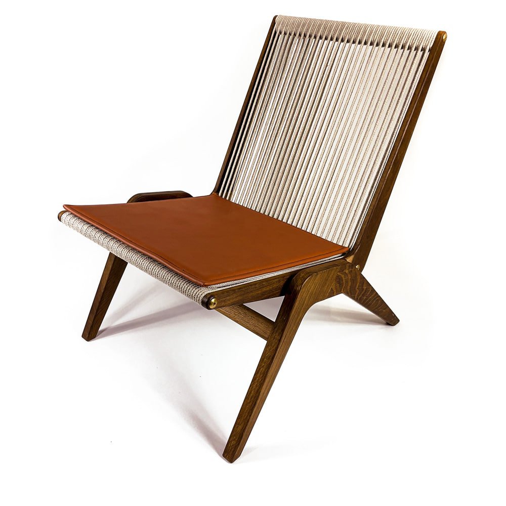 X-Chair Räuchereiche / Beige