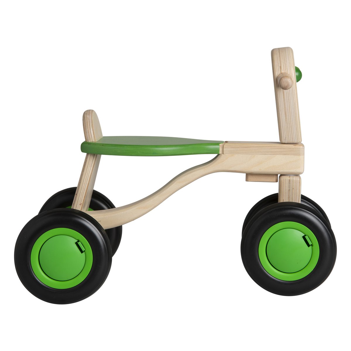 Van Dijk Toys Berken Houten Walking Bike From 1 Year - Green (Childcare Quality)