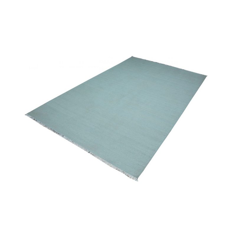 Alfombra Kilim Granny Smith tejida a mano