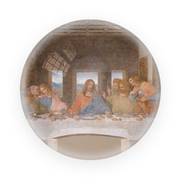 Dôme de verre, Léonard de Vinci, Dernière Cène