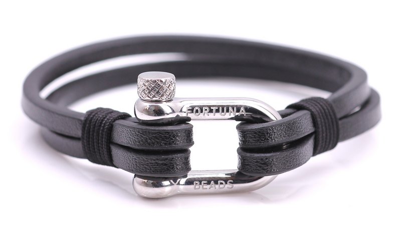 Nautical L1 Black Leather