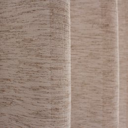 Eyelet Sheer Curtain, 140x240cm, Linen Effect, Maya Collection
