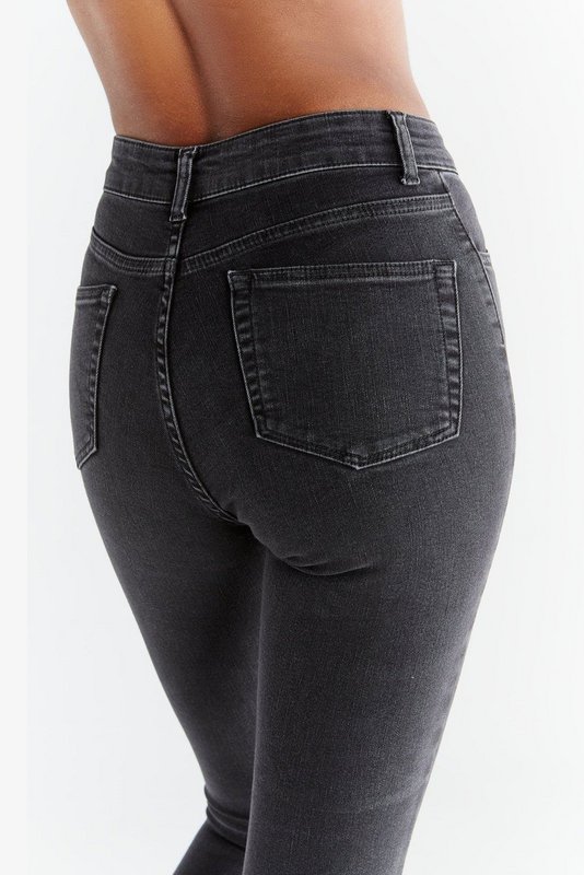 WD1015-145 | Skinny fit dames - Carbongrijs