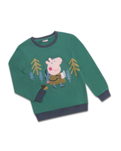 koaa – Peppa Wutz “Forest” – Sweater green