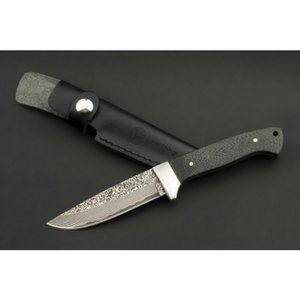 IZUMI ICHIAGO Tsuchime 100, damask hunting knife