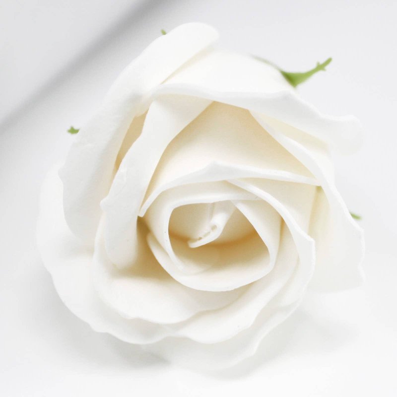 Sapone floreale per artigianato - Med Rose - Bianco