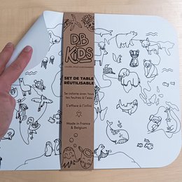 Pack 30 placemats + display