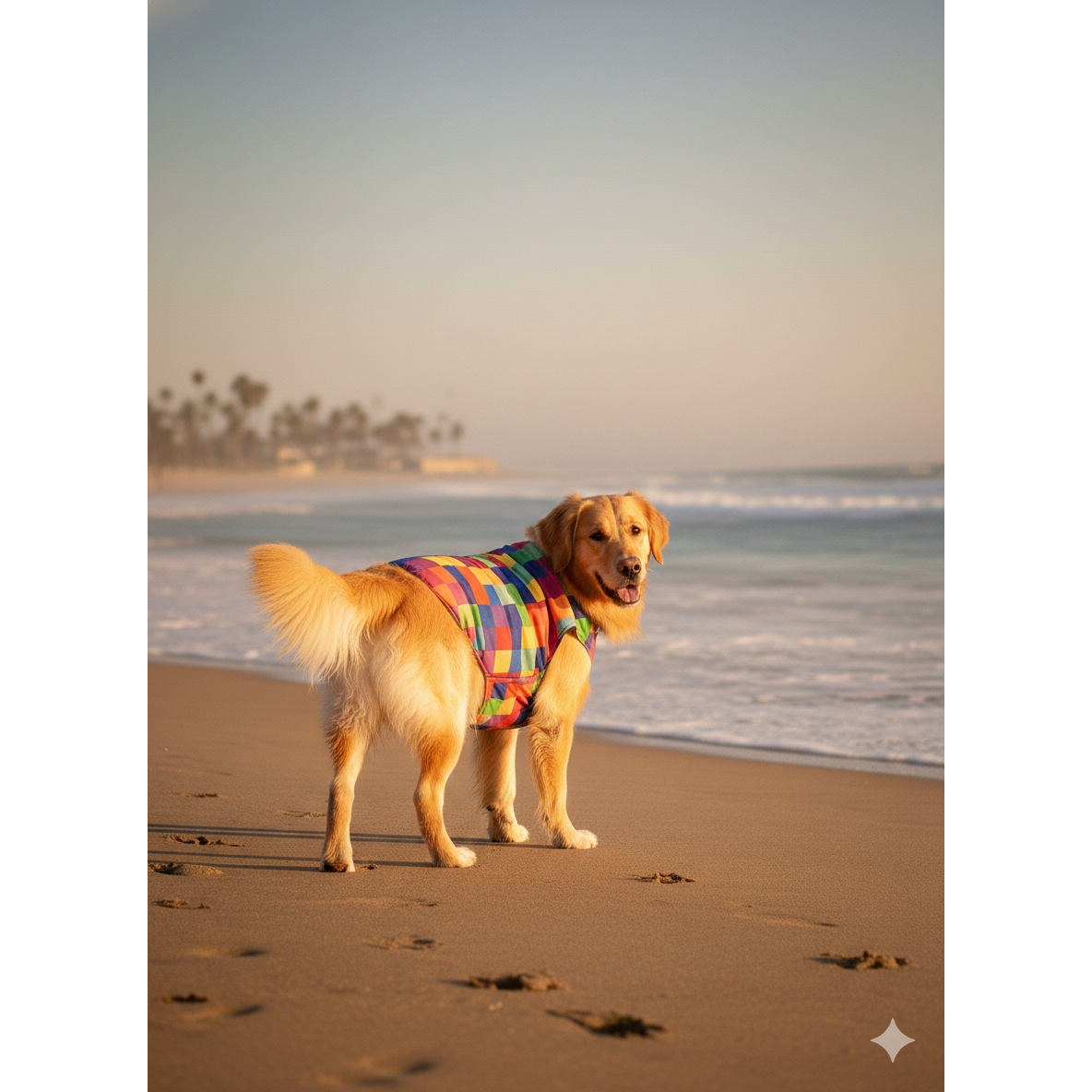 Colorbox Dog Jacket Set - Big Breed Sizes 6-9 (4 Pcs)
