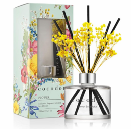 Cocodor Flower diffuser_ GARDEN LAVENDER_120ml & 200ml_PURPLE flowers