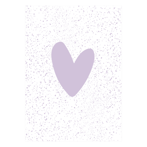 Mappa | Cuore lilla