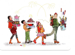 Nieuwjaarsbezoek (fiijne feestdagen)