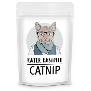 Catnip, cut and dried in a 30g paper bag
