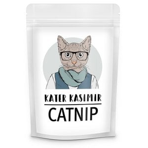 Catnip, cut and dried in a 30g paper bag
