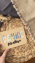 Money gift card - creative packaging for money gifts - financial injection, thank you & gift idea Thank you for everything