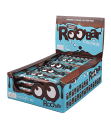 Chocolate Covered Coconut Bar, organic, Roobar, 30g