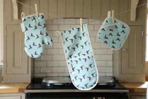 Hummingbird Double Oven Glove