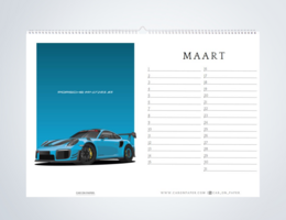 Car Birthday Calendar