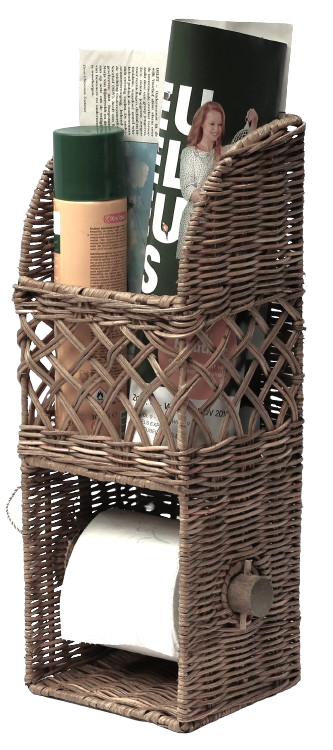 TOILET  Small Full Cross paper roll holder