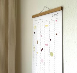 Annual planner DIN Lang, 2027