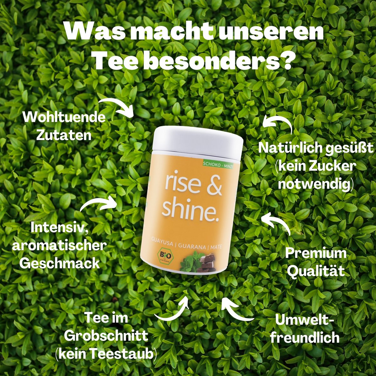 Thé du matin bio Rise & Shine boîte de 75g