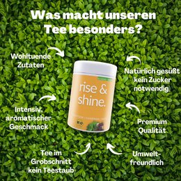 Biologische ochtendthee Rise & Shine 75g blikje