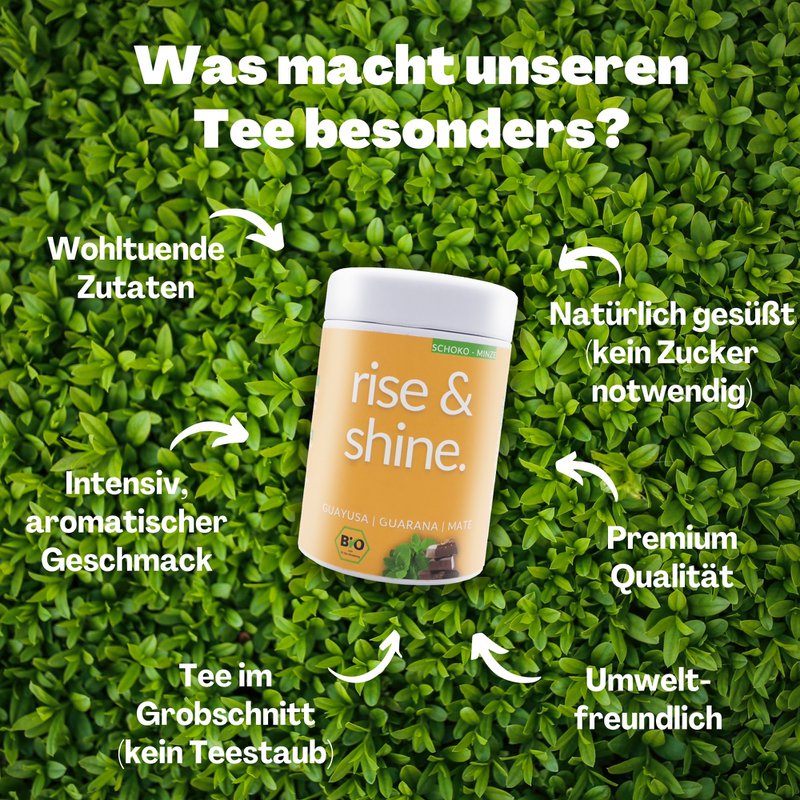 Biologische ochtendthee Rise & Shine 75g blikje