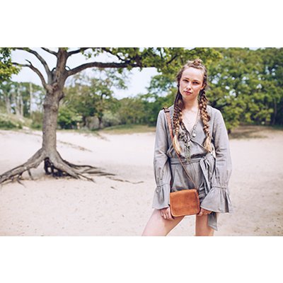 Yama Leather Shoulder Bag