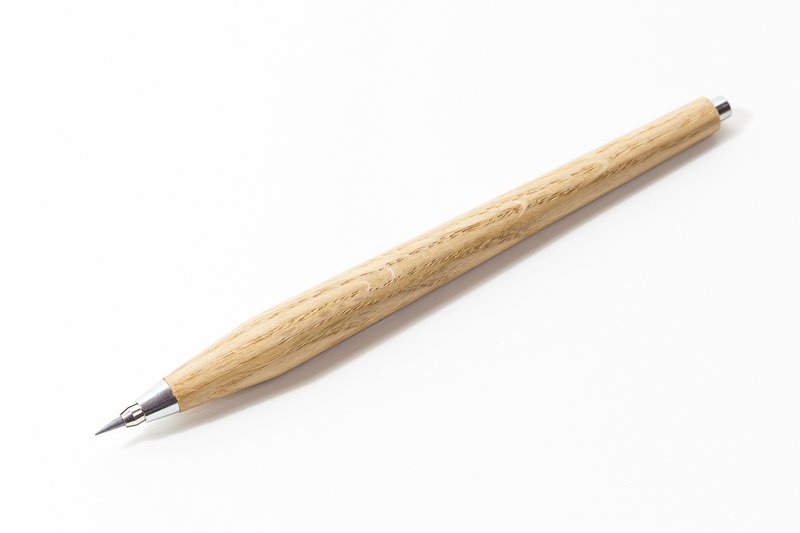 Mechanical pencil (lead pencil) 2mm made of oak