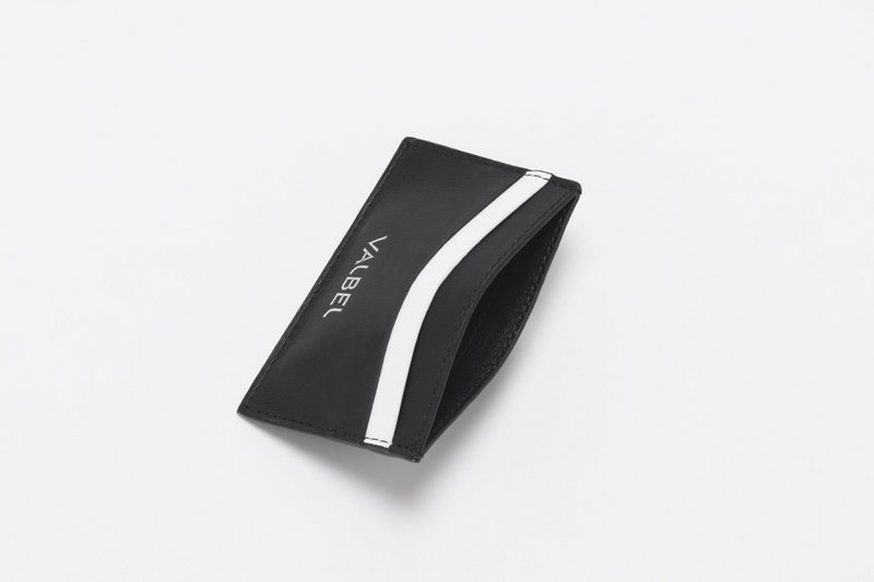 Porte-Cartes - Sort og hvid - Vandret