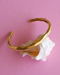 Wolk - Gouden manchetarmband