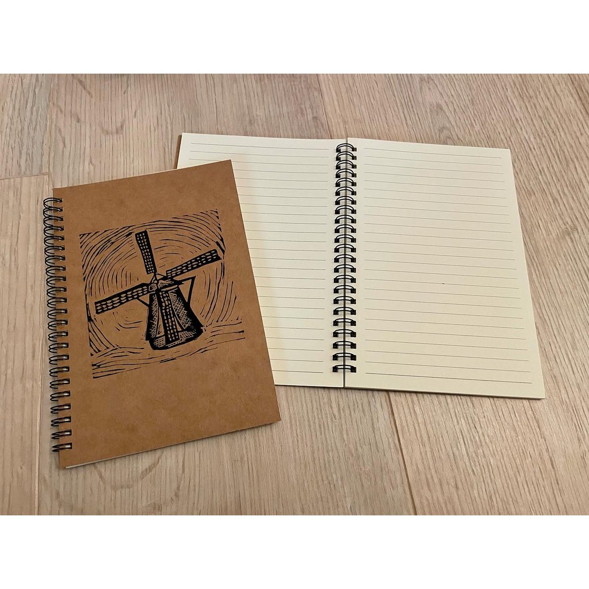 Cuaderno/diario de molino de viento