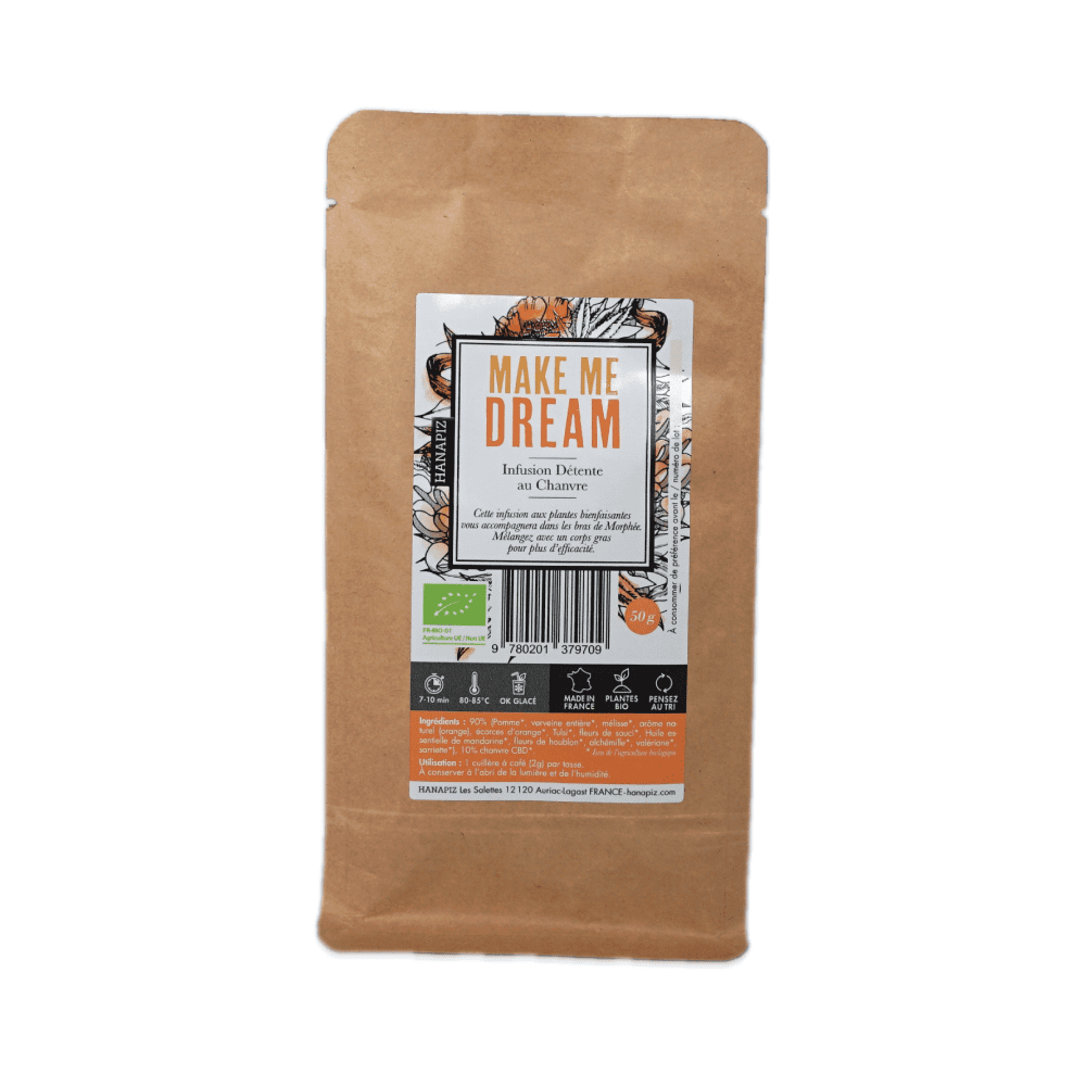 Ontspanning hennep kruidenthee - “Make me dream”