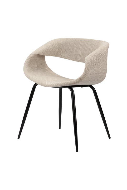 Whale Chair Beige (Set of 2)