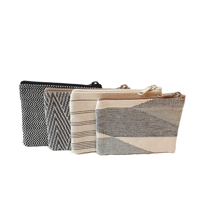ANNA NERA Fairtrade Etui - Pennenzak - Make up tasje - Toilettasje - Make-Up bag - Pencase bag-Dhaka M 300-013