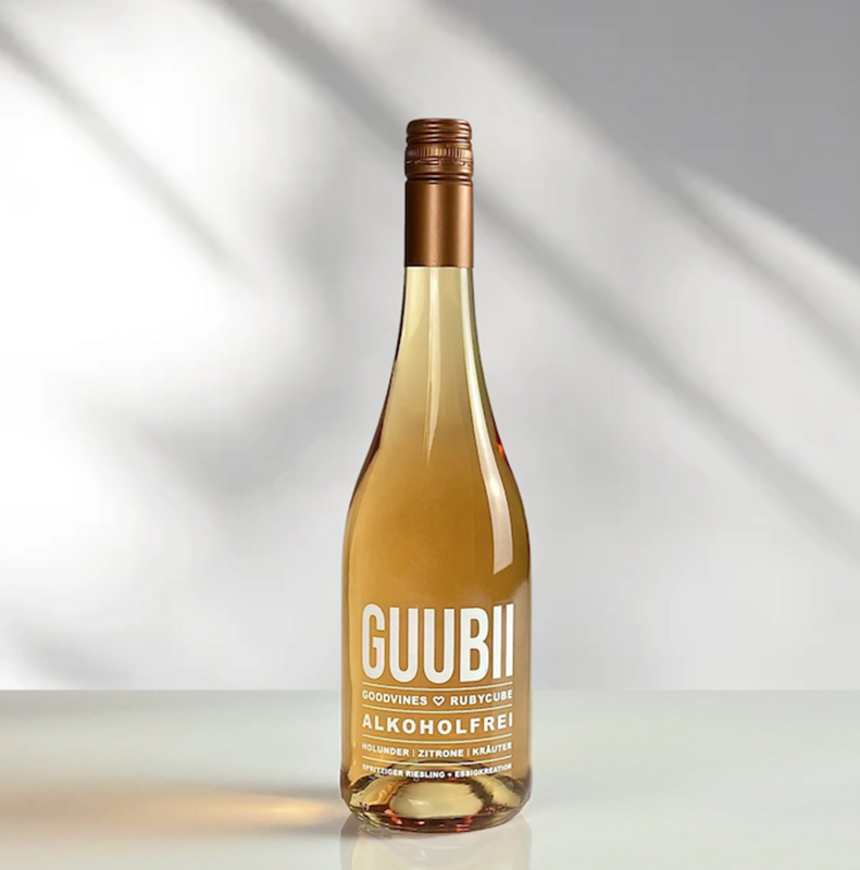 Aperitivo frizzante analcolico - 0,75l | GUUBII sambuco/limone