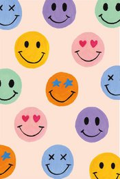 5x tarjeta de emoticonos gouache