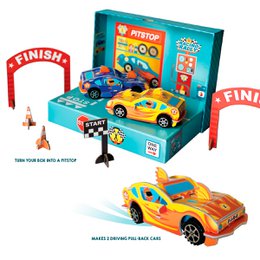 Maak Je Eigen Pull Back Cars
