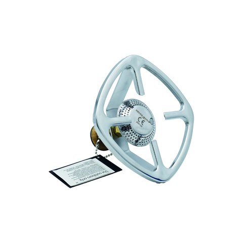 Gas stove for cartridges with valve