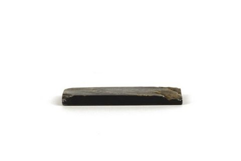 Set of 6 knife holders in raw black horn