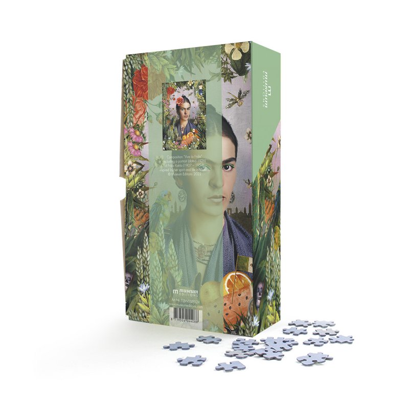 Jigsaw puzzle, 1000 pieces,   inspired by  Frida Kahlo