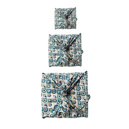 Furoshiki 3-formaatbundel - enkelzijdig - Art Deco - FabRap